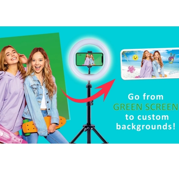 Studio Creator 2: Video Maker Kit-Multicolor Ring Light - Picture 7 of 14